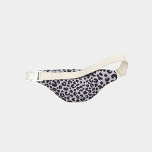 Lade das Bild in den Galerie-Viewer, Kinder-Bauchtasche Augustin * Leopard flieder