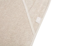 Lade das Bild in den Galerie-Viewer, Kapuzenhandtuch Frottee I  100 x 100 cm I Nougat