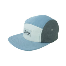 Lade das Bild in den Galerie-Viewer, Block Color 5-Panel-Cap I blue-blue grey-white I Size S
