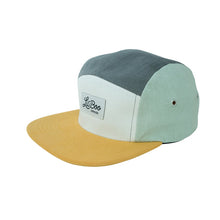 Lade das Bild in den Galerie-Viewer, Color 5-Panel-Cap I dusty mint-grey-white I Size L