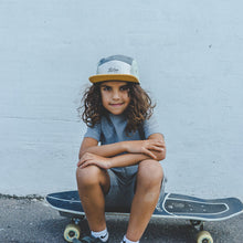 Lade das Bild in den Galerie-Viewer, Color 5-Panel-Cap I dusty mint-grey-white I Size M