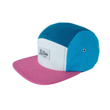 Lade das Bild in den Galerie-Viewer, Block Color 5-Panel-Cap I blue-white-pink I Size M