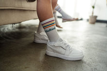 Lade das Bild in den Galerie-Viewer, Tennissocken Schulkind I petrol 31/34