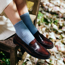 Lade das Bild in den Galerie-Viewer, MPwoman I Vivian short socks I Dusty Blue I 37/39