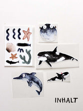Lade das Bild in den Galerie-Viewer, Bügelbilder Set I Meereswelt