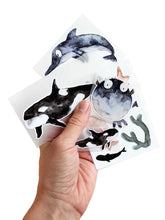 Lade das Bild in den Galerie-Viewer, Bügelbilder Set I Meereswelt