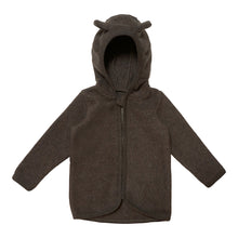 Lade das Bild in den Galerie-Viewer, Bio-Baumwoll-Fleecejacke mit Öhrchen FLUFFY