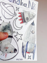 Lade das Bild in den Galerie-Viewer, Reflektierende Bügelbilder I Schwerelos