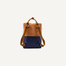 Lade das Bild in den Galerie-Viewer, Rucksack Large | colourblocking I morning sky + deep lake blue