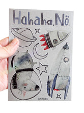 Lade das Bild in den Galerie-Viewer, Reflektierende Bügelbilder I Schwerelos