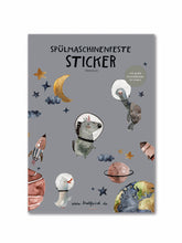 Lade das Bild in den Galerie-Viewer, Spülmaschinenfeste Sticker I Weltraum