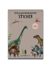 Lade das Bild in den Galerie-Viewer, Spülmaschinenfeste Sticker I Dinos
