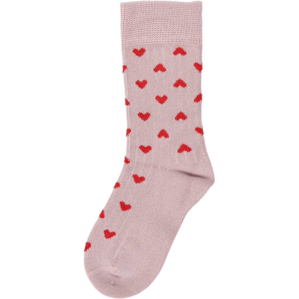 MiniPop I Heart socks I rose I 27/30