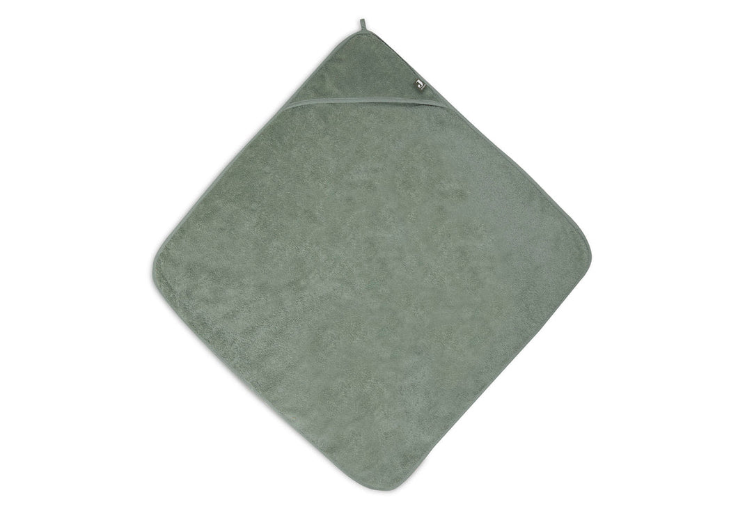 Kapuzenhandtuch Frottee I  75x75cm I Ash Green