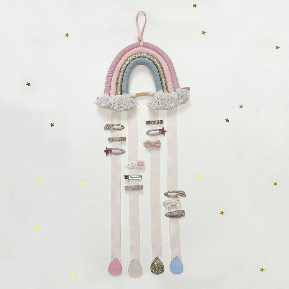 Clip Hanger I Rainbow Drops